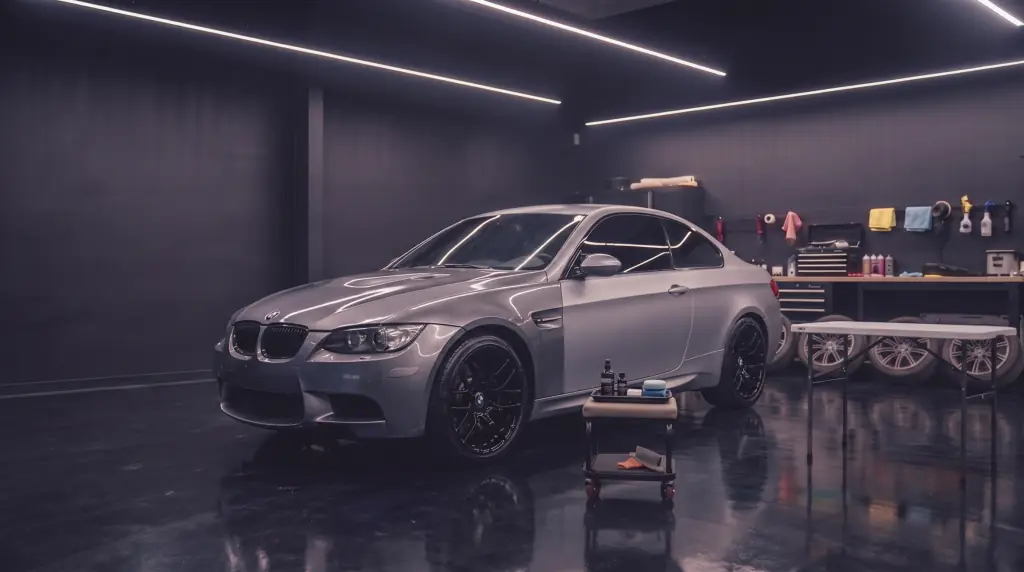 Detailing: zwarte velgen, tinten en coating